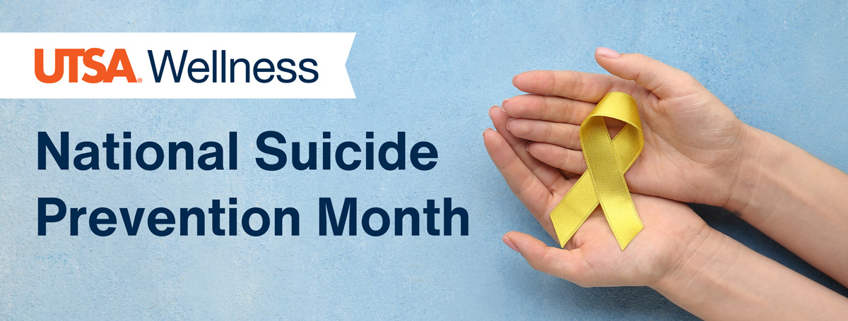National Suicide Prevention Month header image