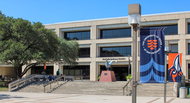 Exterior view of multidisciplinary studies building.