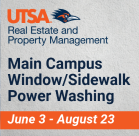 Main Campus Window & Sidewalk Power Washing