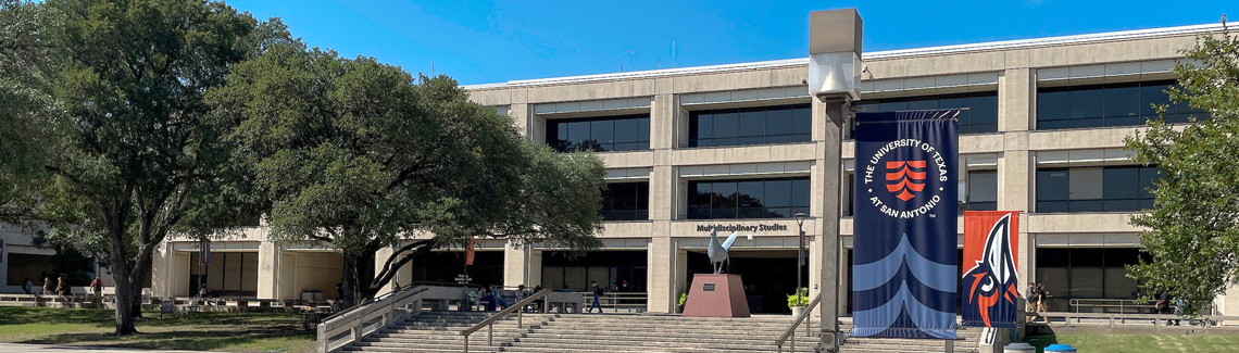 Exterior view of multidisciplinary studies building.