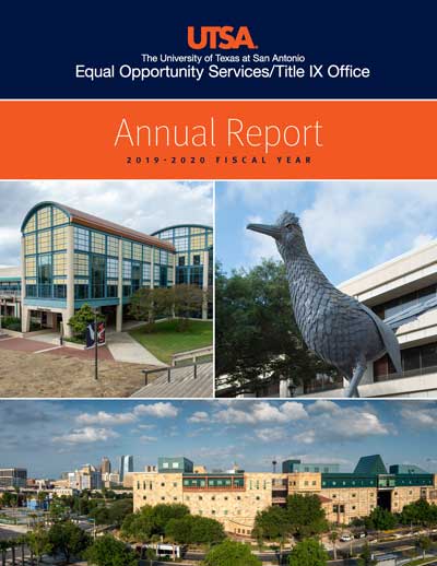 2019-2020 Title IX Report cover image