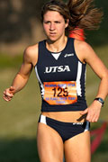 Cross country student-athlete Dana Mecke