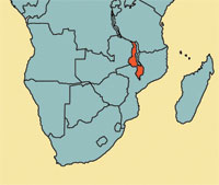 Map of Malawi