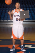 Basketball student-athlete Devin Gibson