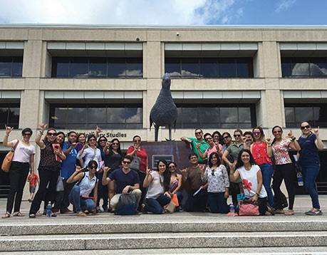 Twenty-five teachers from Aguascalientes and Durango, Mexico have traveled to The University of Texas at San Antonio to take part in the inaugural 2016 Summer Institute for Mexican English Teachers.