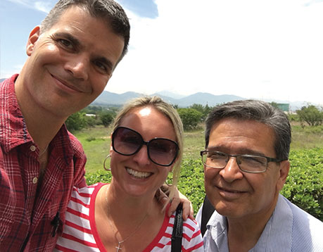 Drs. Derek Robertson, Heather Trepal, and Elias Zambrano from the Department of Counseling traveled to Oaxaca Mexico in June 2016 for the COEHD Exploratory Study Abroad Trip.