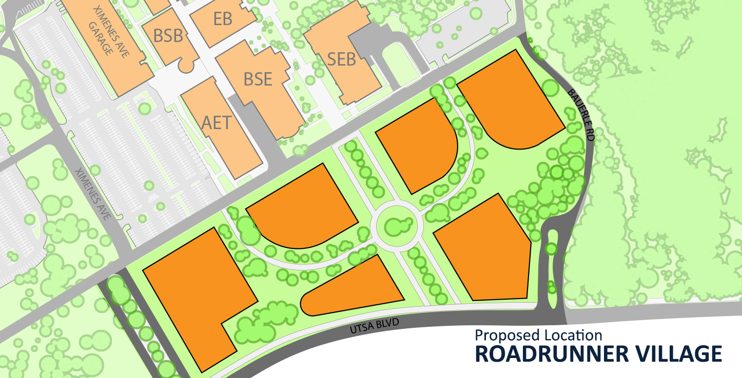 Roadrunner Village map