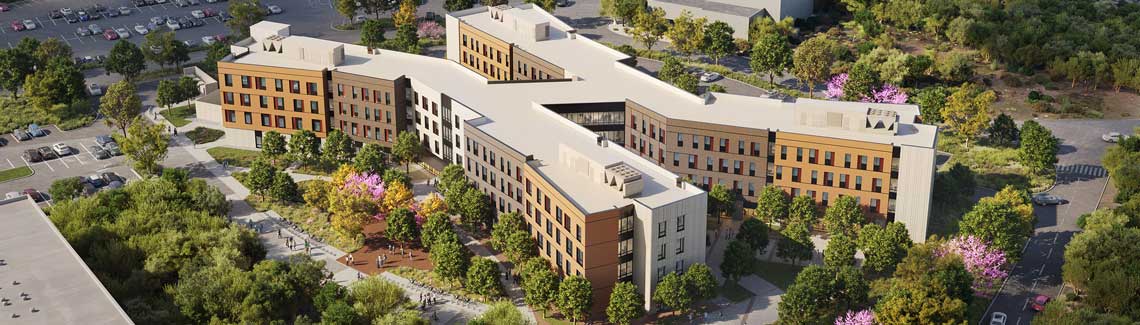 Blanco Hall artist rendering