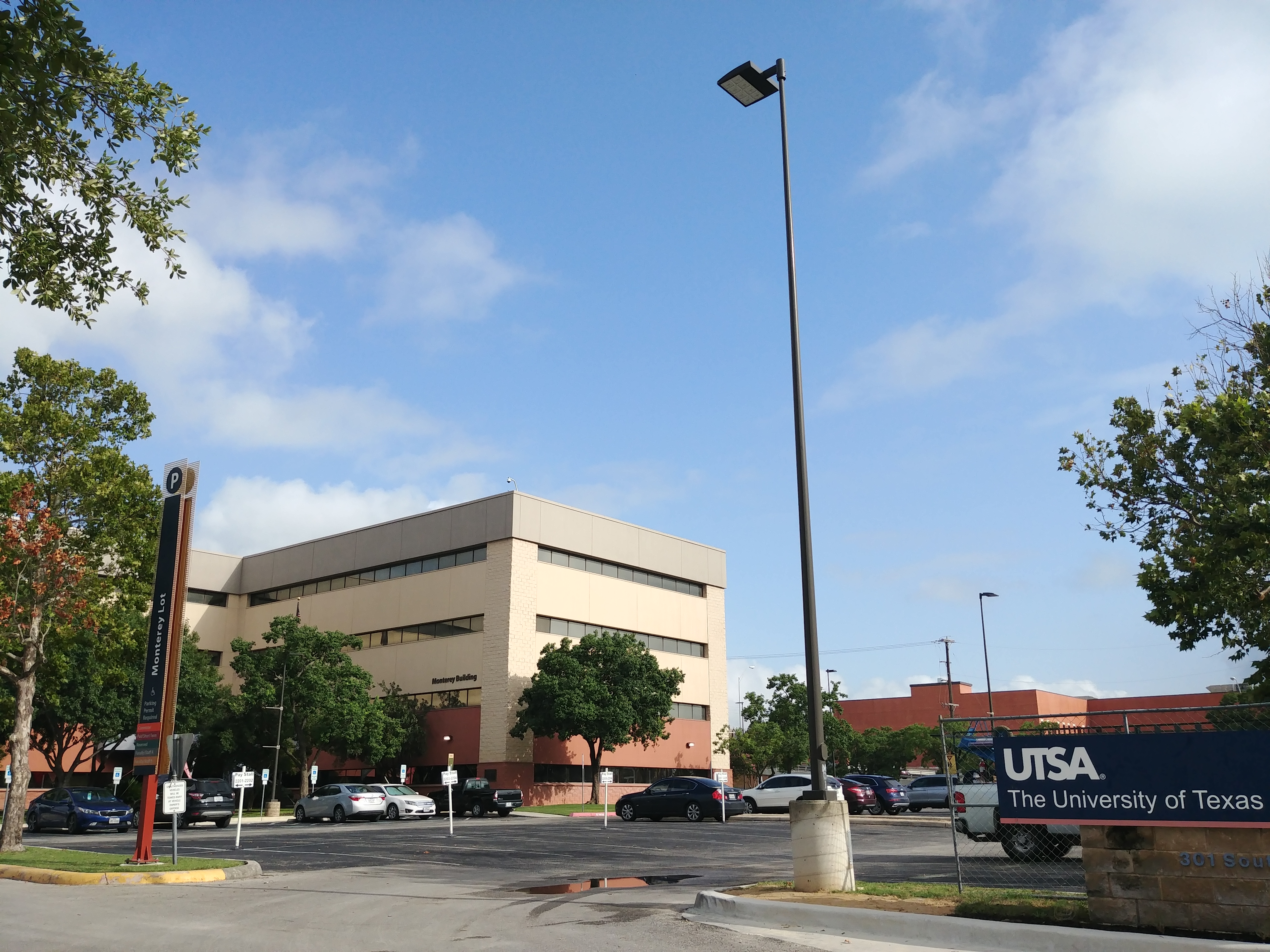 Lighting improvements to Downtown Campus parking lots