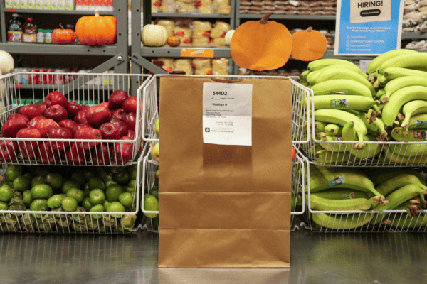 Basket of groceries