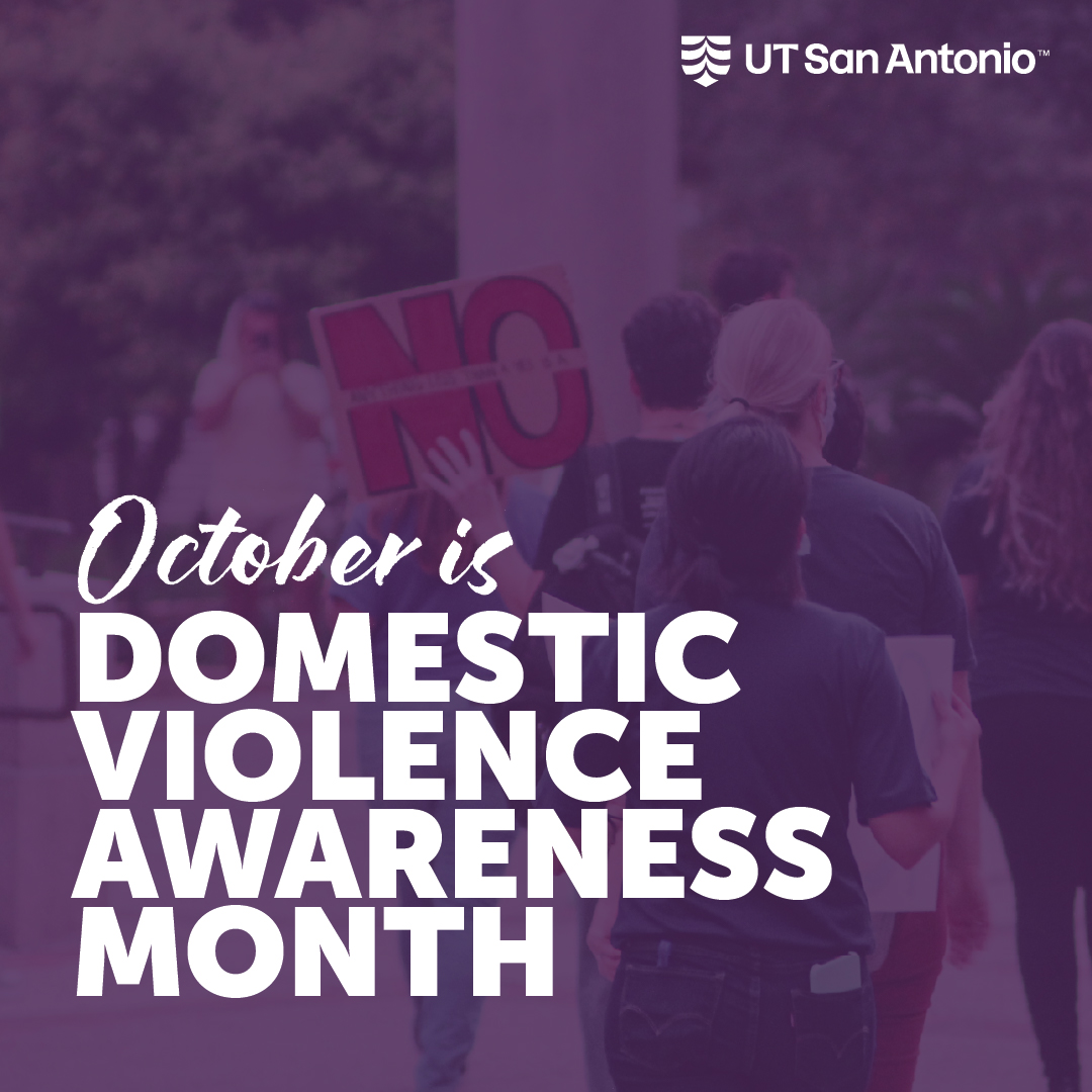 October is Domestic Violence Awareness Month