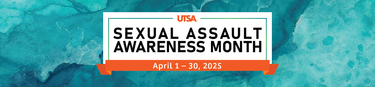 Sexual Assault Awareness Month web banner