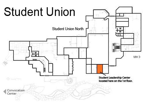 Student Union Location Map