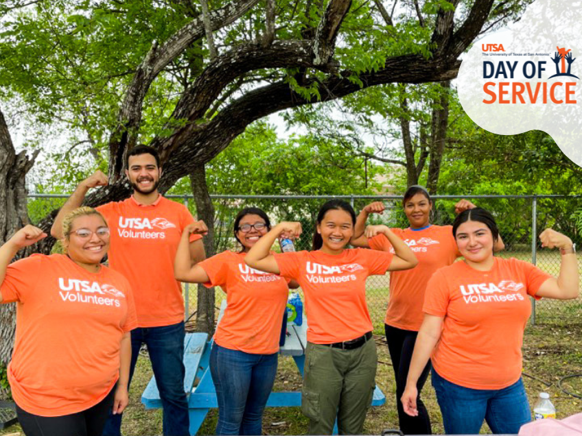 Roadrunner volunteers uplift San Antonio during annual UTSA Day of Service on April 1