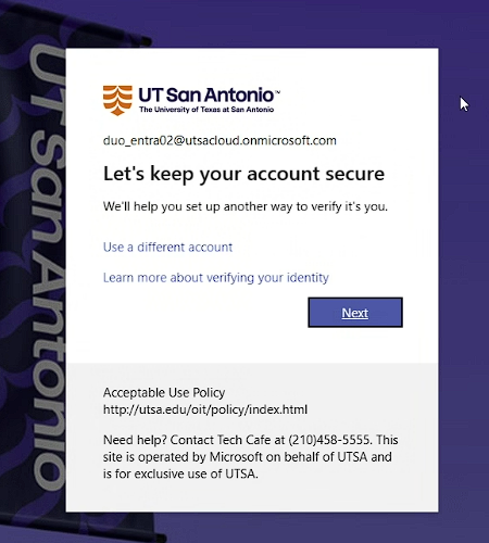 windows auth example screenshot