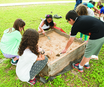 Campers dig for new discoveries this week at UTSA summer camps