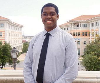 SGA President Marcus Thomas: “There is a home for everyone at UTSA”