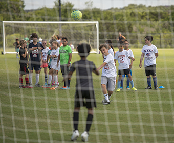 Kids hit a home run this week at UTSA summer camps 