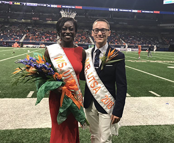 Temilola Grace Adedipe and Hunter Kim named 2018 Ms. and Mr. UTSA