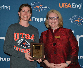 Unique filament extruder takes top prize at UTSA engineering competition