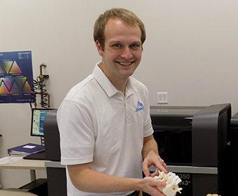 Meet a Roadrunner: Entrepreneur Ryan Quinn ’15 is taking 3D printing to a new level