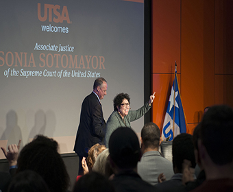 Sonia Sotomayor visits UTSA