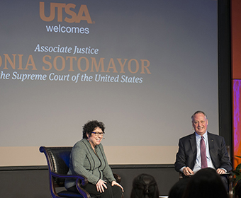 Sonia Sotomayor visits UTSA