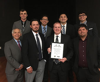 UTSA engineering students win ingenuity award in National Student Steel Bridge Competition