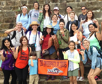 Students learn how to enhance their educational experience at the UTSA Study Abroad Fair 