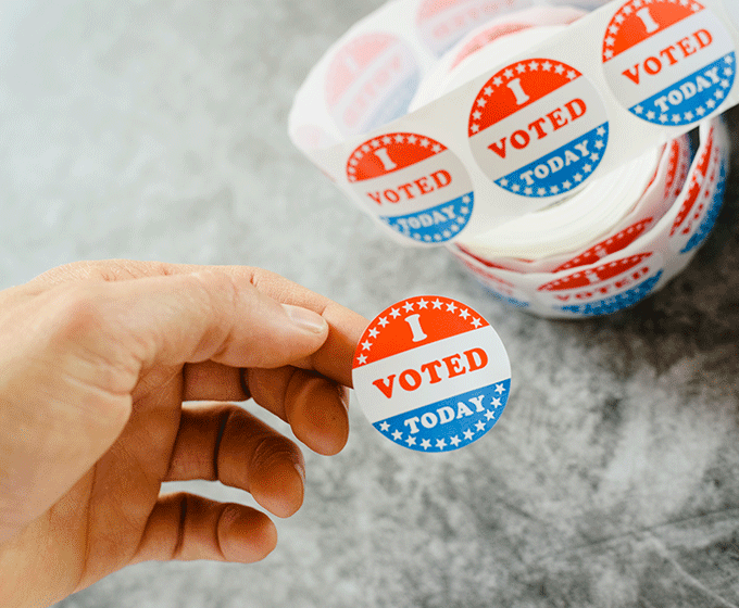 Vote at the UTSA Main Campus today