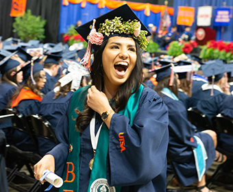 Graduation candidates gear up to walk the Commencement stage