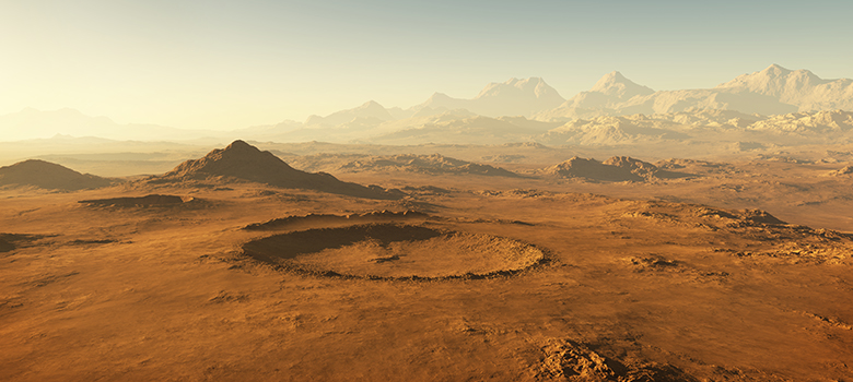 Mars terrain