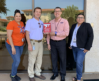 utsa stormready university receives reaccreditation today yura sanchez santo rodriguez jacqueline lorenzo nws silva elizabeth paul