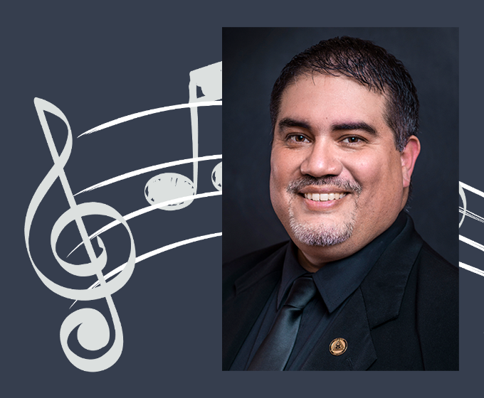 Veteran and music alumnus Charles Flores sings praises of UTSA education