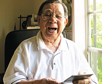 Celebrating the 50th: At 102 years old, Paul Kattapong ’79 is UTSA’s oldest alumnus