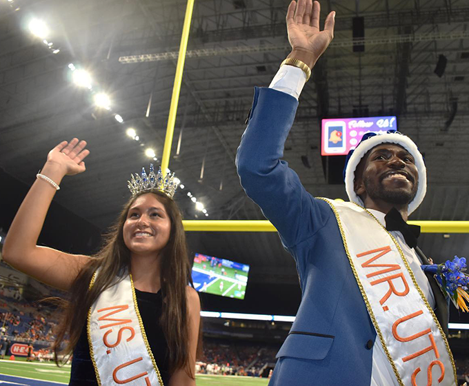 Cambriege Wesley and Karla Madrigal crowned 2020 Mr. and Ms. UTSA