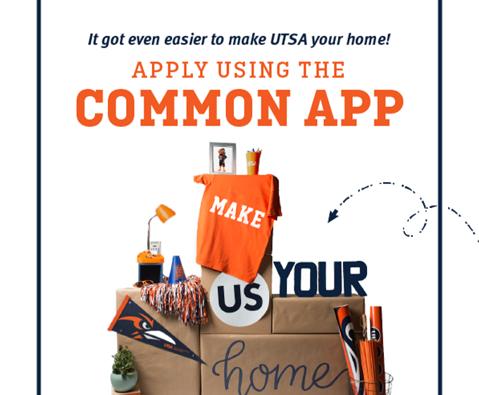 Prospective students can now apply to UTSA on the Common App