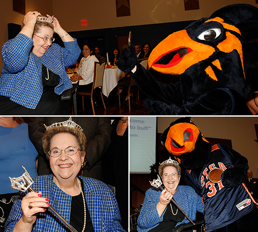 Pat Graham at her UTSA retirement event in 2017