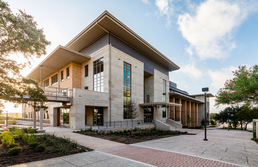 The northern exterior of the new Science and Engineering Building