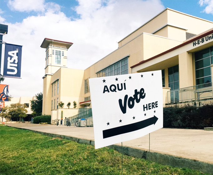Polls open today for early voting on Main Campus