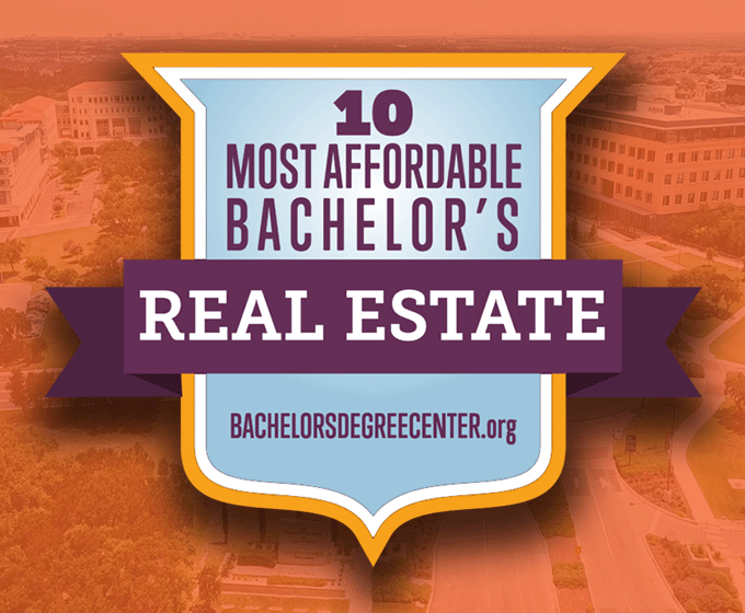 Undergraduate real estate program ranked among most affordable