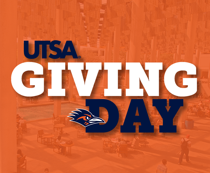 Band together with other Roadrunners today: UTSA Giving Day