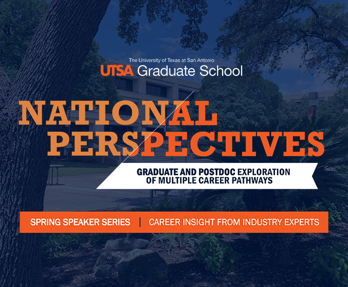 Graduate School launches new National Perspectives series
