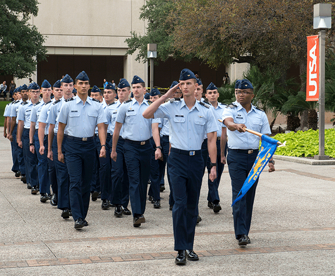 Veterans across UTSA welcome to campus appreciation event