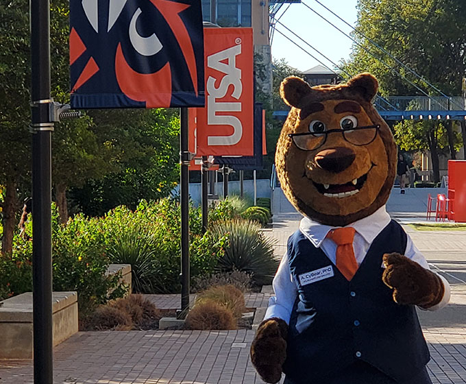 UTSA Center for Infrastructure Assurance and Security introduces Alan CyBear