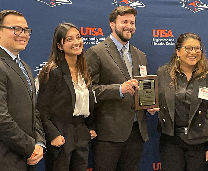 Pants that prevent blood clots take top prize at UTSA Fall 2022 Tech Symposium