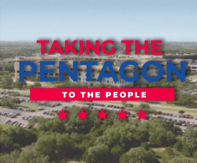 UTSA to host “Taking the Pentagon to the People” on January 27