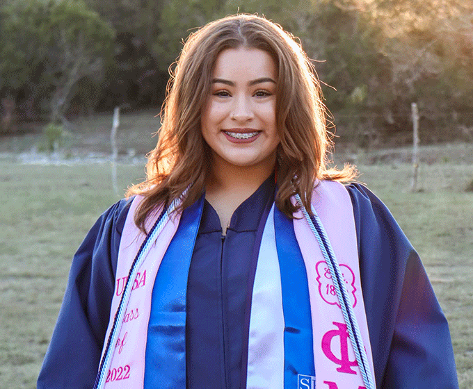 Dual credit powers UTSA’s Riley Hamilton to earn degree at age 19