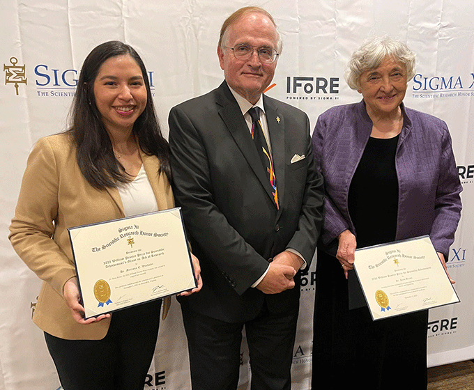 Sigma Xi recognizes UTSA biomedical engineer Rena Bizios