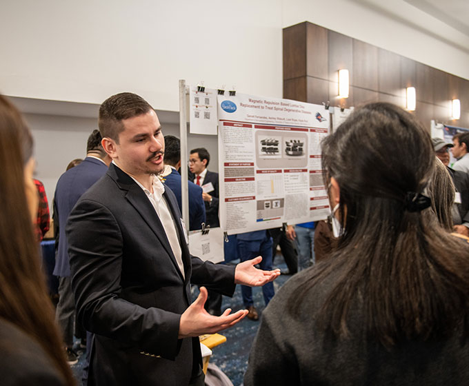 UTSA engineering students display real-world tech solutions at symposium today 